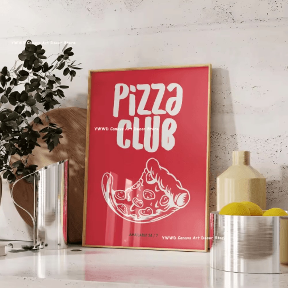 Bon Appetit Coffee Canvas Wall Art Moka Pot Espresso Poster For Kitchen Decor 12