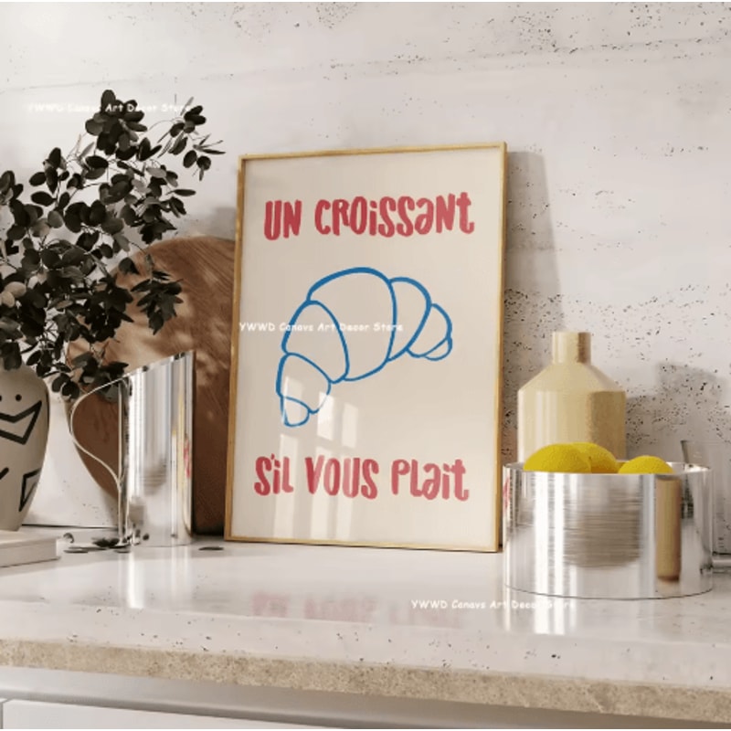 Bon Appetit Coffee Canvas Wall Art Moka Pot Espresso Poster For Kitchen Decor 20