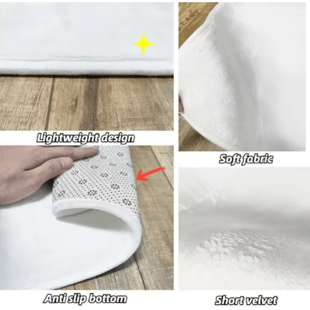 Vintage European Large Area Rug NonSlip Retro Living Room Carpet 16