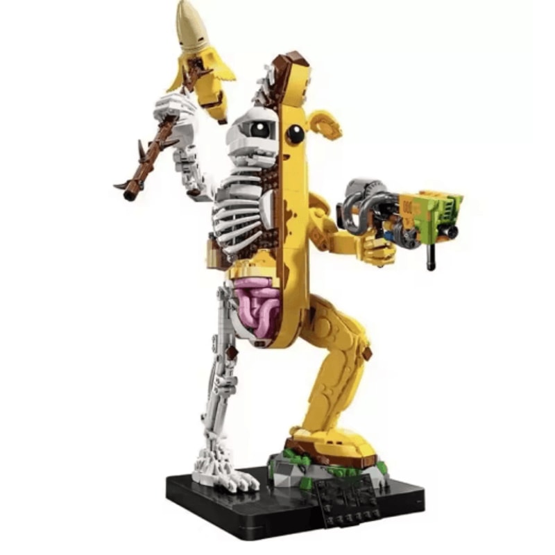 1414Piece Banana Building Block Set Creative STEM Brick Toy Kit 1