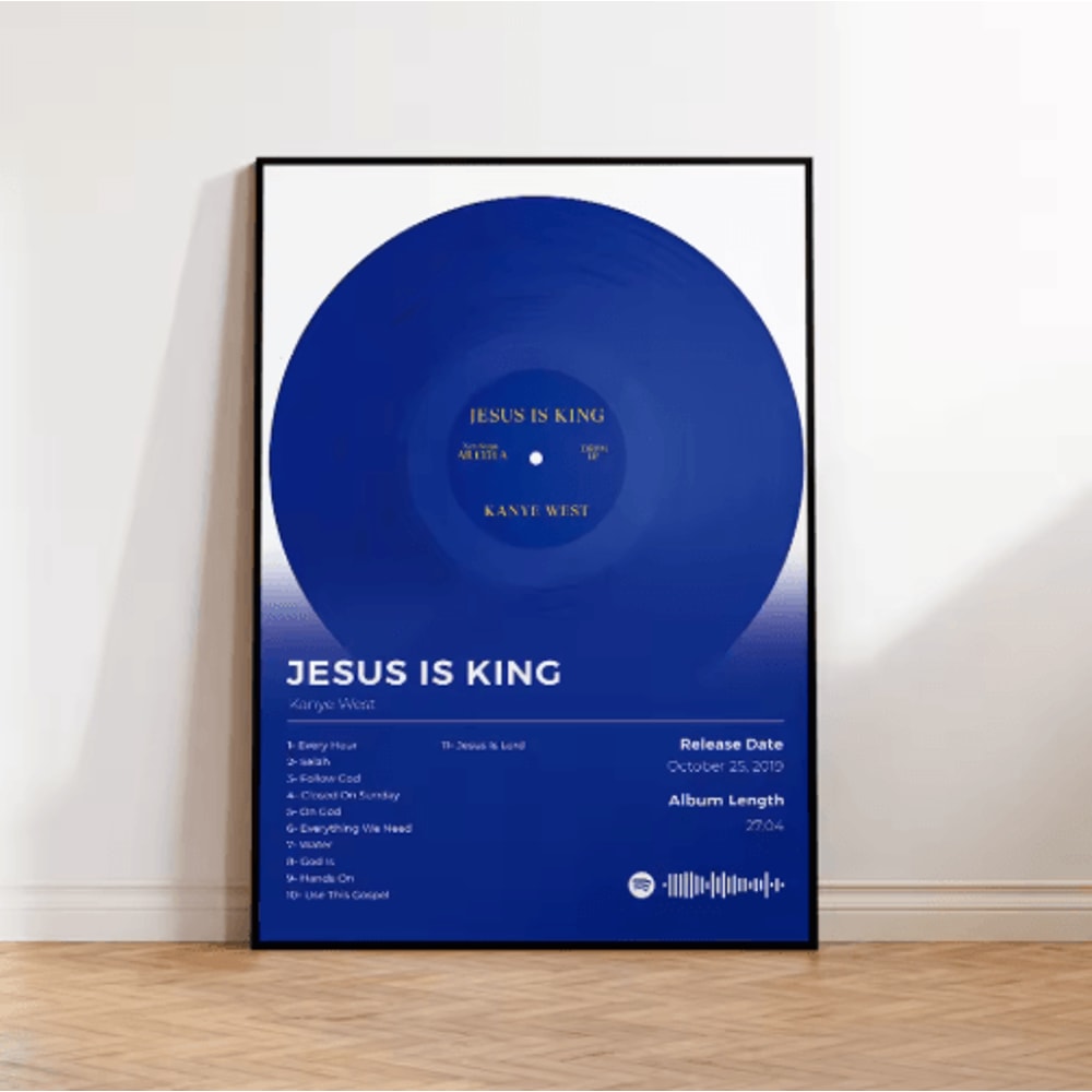 Kanye West Aesthetic Canvas Poster Hip Hop Album Wall Art Decor 7