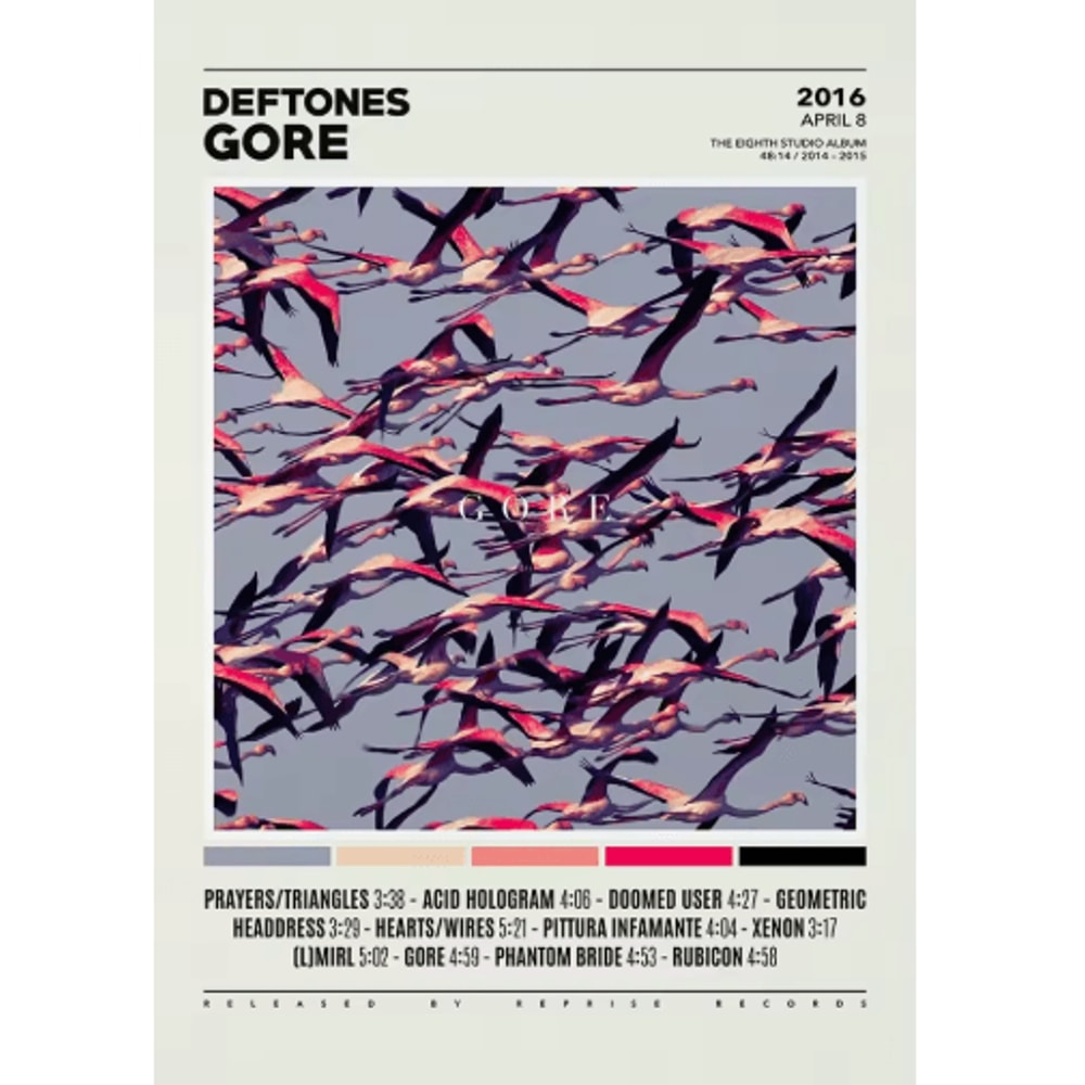 Deftones Album Cover Canvas Poster Alternative Rock Wall Art Decor 2