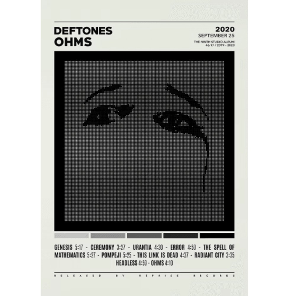 Deftones Album Cover Canvas Poster Alternative Rock Wall Art Decor 4