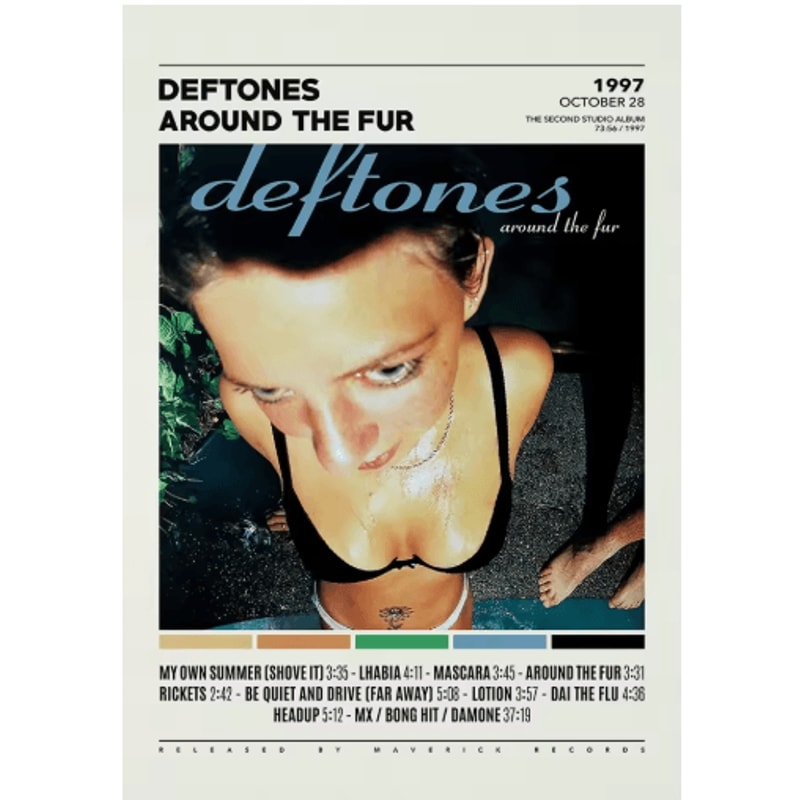 Deftones Album Cover Canvas Poster Alternative Rock Wall Art Decor 7