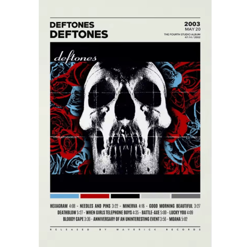 Deftones Album Cover Canvas Poster Alternative Rock Wall Art Decor 8