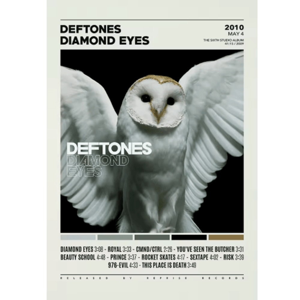 Deftones Album Cover Canvas Poster Alternative Rock Wall Art Decor 9