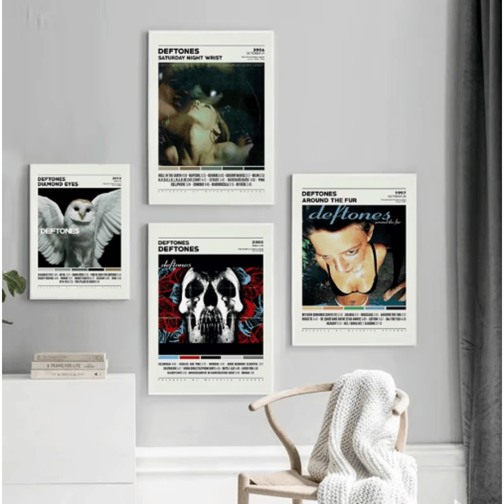 Deftones Album Cover Canvas Poster Alternative Rock Wall Art Decor 12