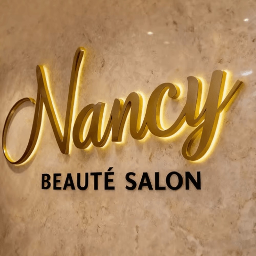 Custom 3D Backlit LED Shop Sign Luminous Business Signage For Salons Stores 3