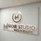Custom 3D Backlit LED Shop Sign Luminous Business Signage For Salons Stores 0