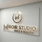 Custom 3D Backlit LED Shop Sign Luminous Business Signage For Salons Stores 0