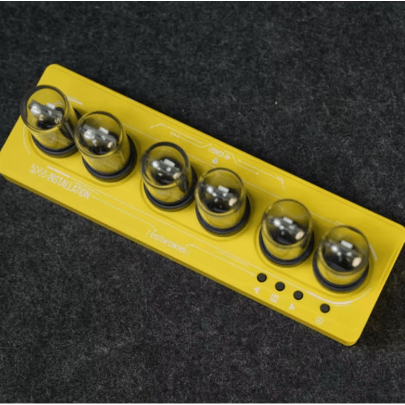 WiFi RGB Nixie Tube Clock Smart IPS Display Alarm Clock For Gaming Rooms 1