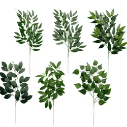 artificial eucalyptus greenery arrangement – realistic fake plant decor for home & weddings