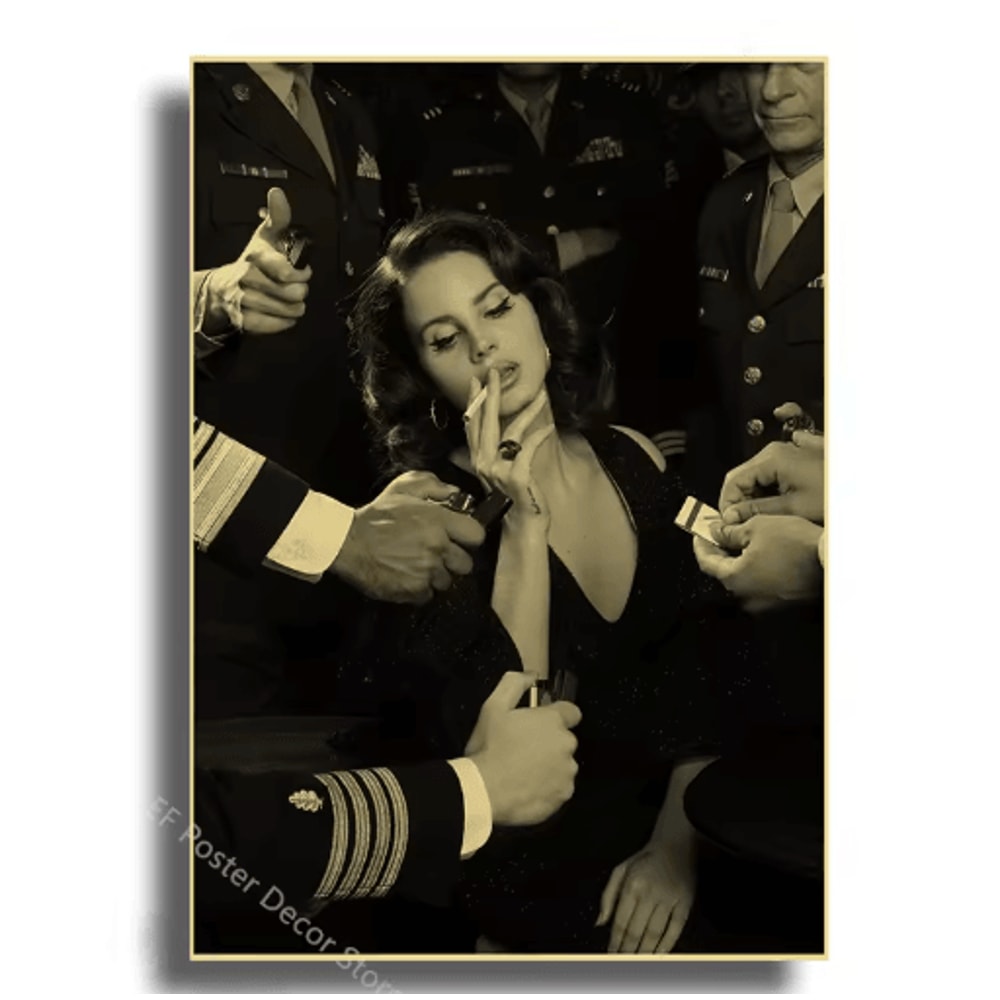 Aesthetic Indie Music Poster Set Retro Album Wall Art Prints For Room Decor 1