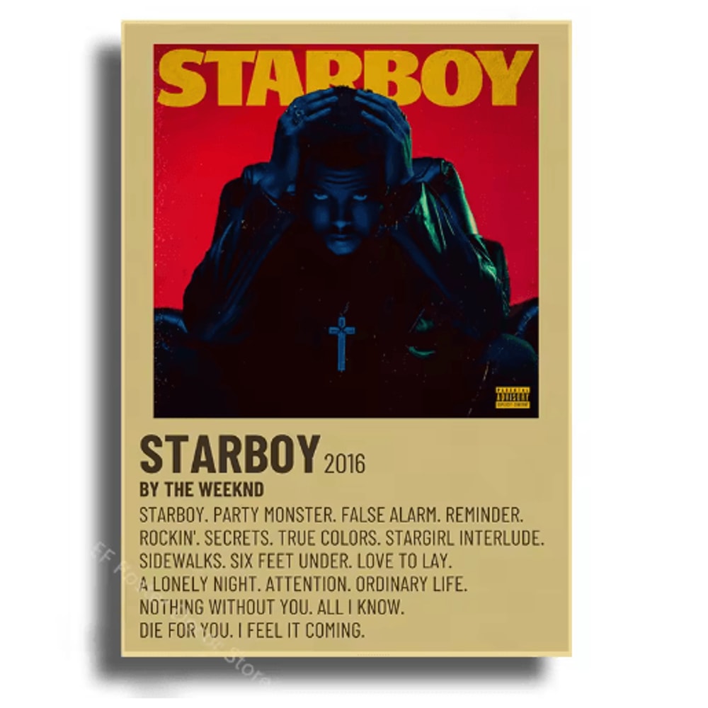 Aesthetic Indie Music Poster Set Retro Album Wall Art Prints For Room Decor 10