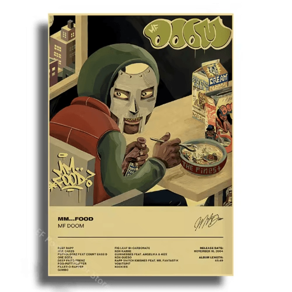 Aesthetic Indie Music Poster Set Retro Album Wall Art Prints For Room Decor 8