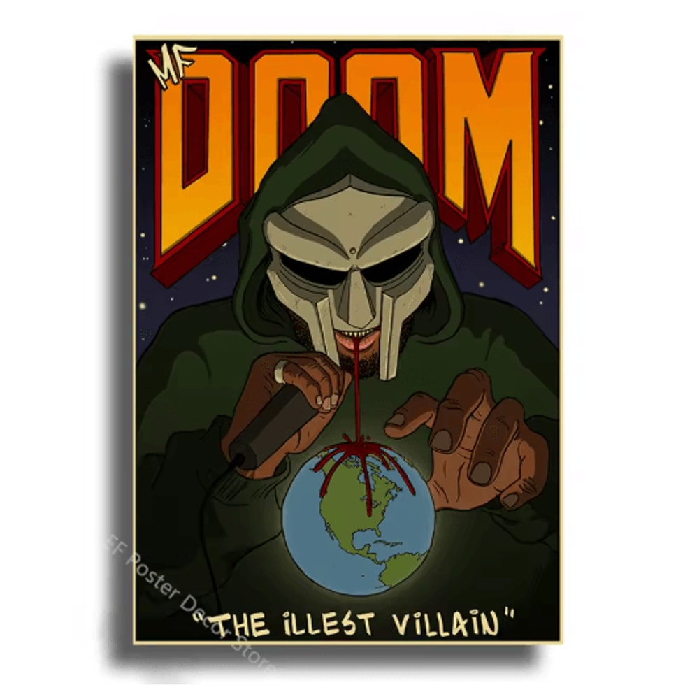 Aesthetic Indie Music Poster Set Retro Album Wall Art Prints For Room Decor 9