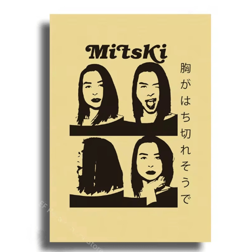 Aesthetic Indie Music Poster Set Retro Album Wall Art Prints For Room Decor 24