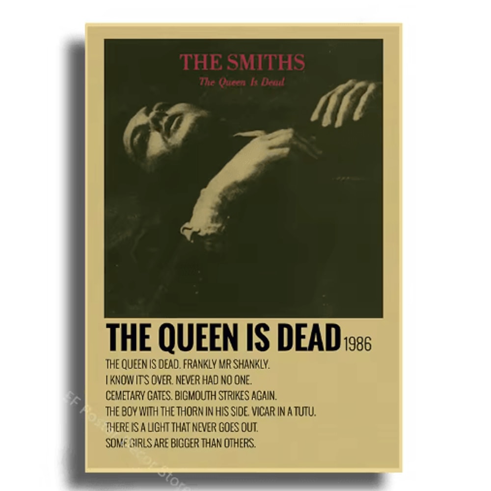 Aesthetic Indie Music Poster Set Retro Album Wall Art Prints For Room Decor 29