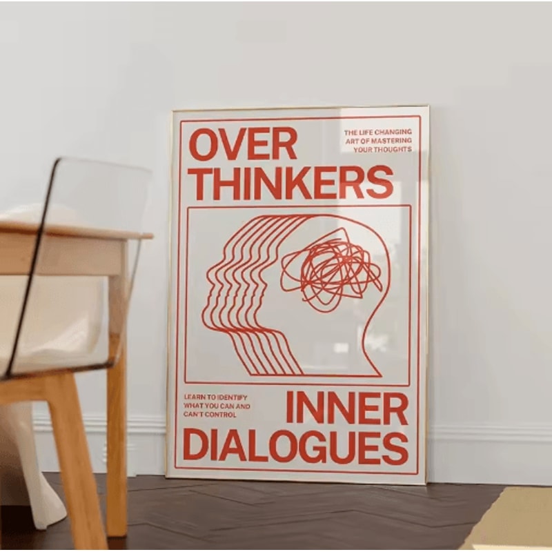 Modern Blue Wave Abstract Poster Minimalist Ocean Wall Art Print 10