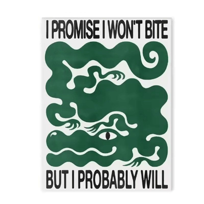 Modern Blue Wave Abstract Poster Minimalist Ocean Wall Art Print 12