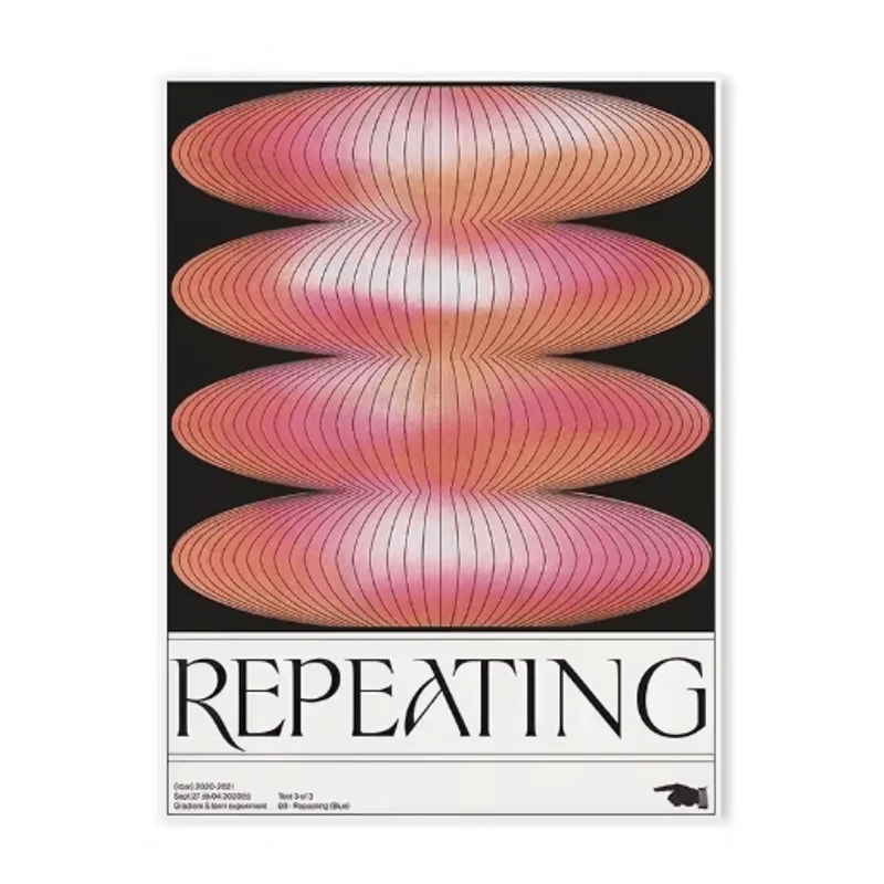 Modern Blue Wave Abstract Poster Minimalist Ocean Wall Art Print 13