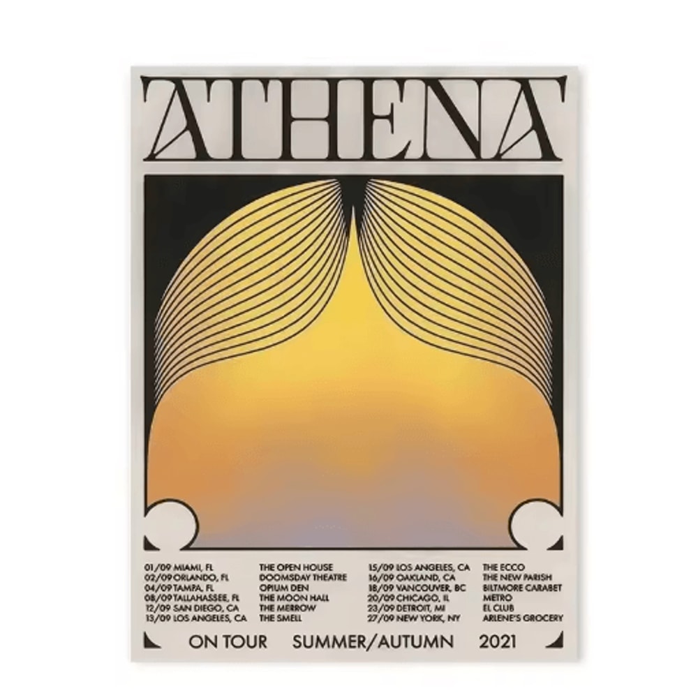 Modern Blue Wave Abstract Poster Minimalist Ocean Wall Art Print 19