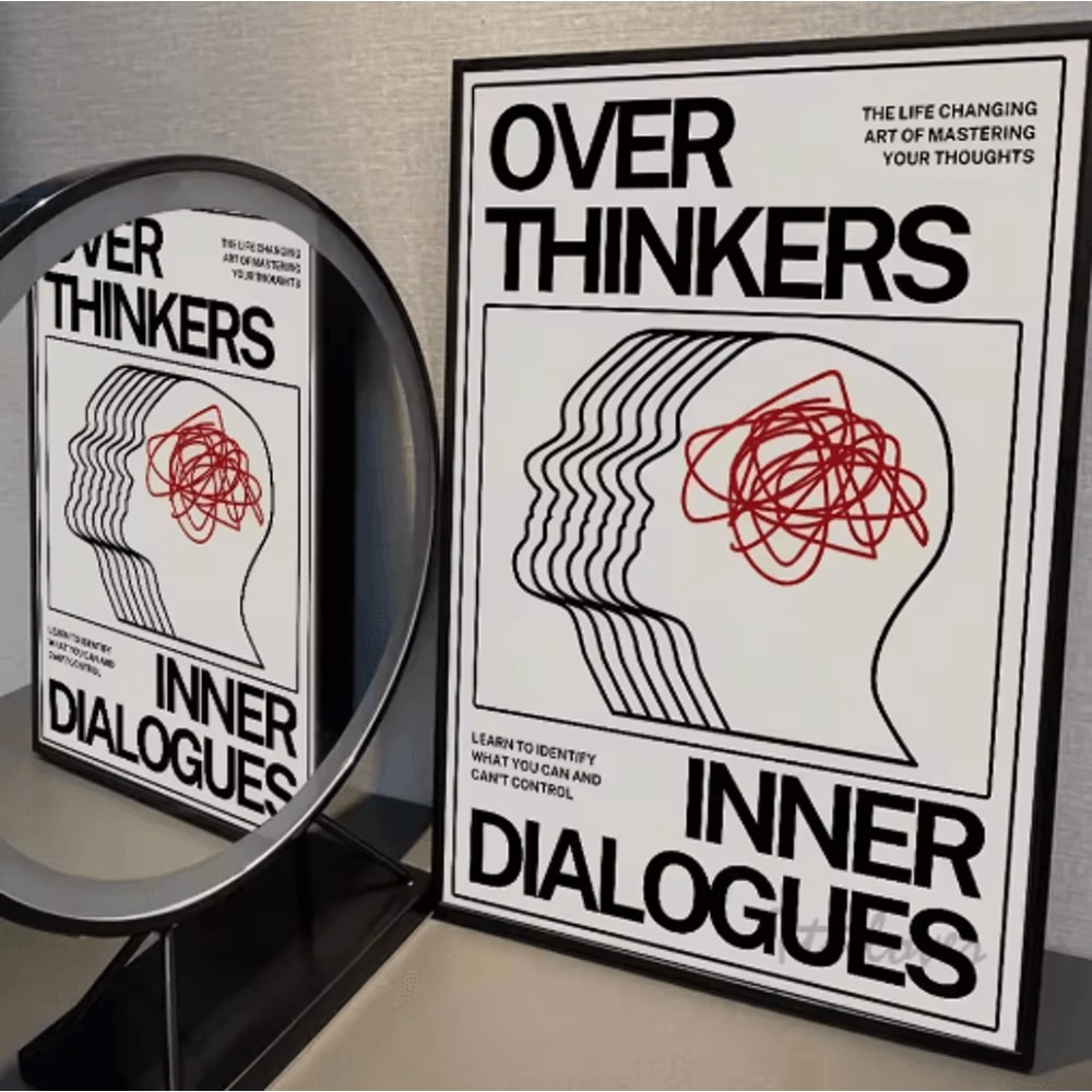 Modern Blue Wave Abstract Poster Minimalist Ocean Wall Art Print 25