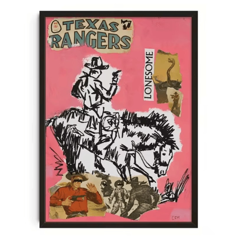 Retro Abstract Canvas Wall Art Nourishing Soul Modern Home Decor Print 6