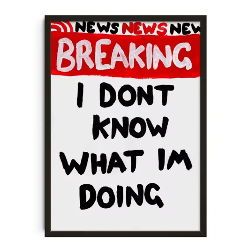 Retro Abstract Canvas Wall Art Nourishing Soul Modern Home Decor Print 16