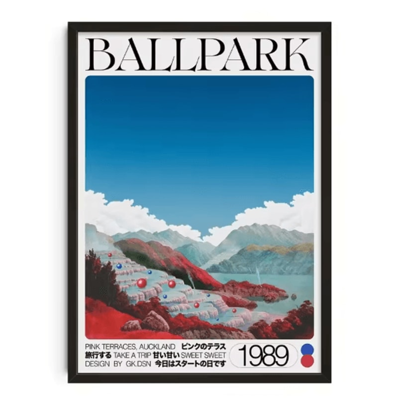 Retro Abstract Canvas Wall Art Nourishing Soul Modern Home Decor Print 17