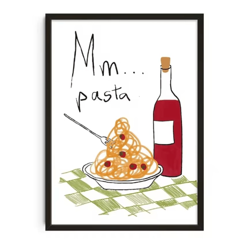 Retro Abstract Canvas Wall Art Nourishing Soul Modern Home Decor Print 18