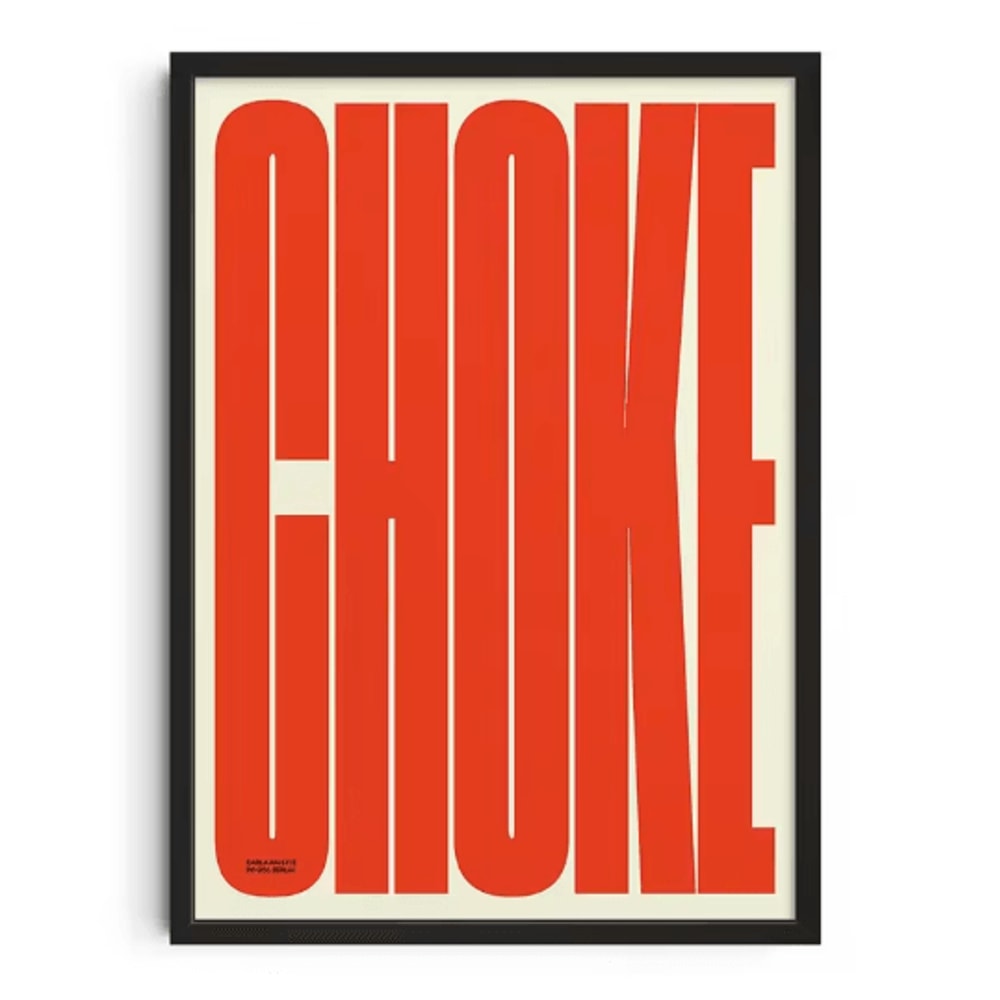 Retro Abstract Canvas Wall Art Nourishing Soul Modern Home Decor Print 24