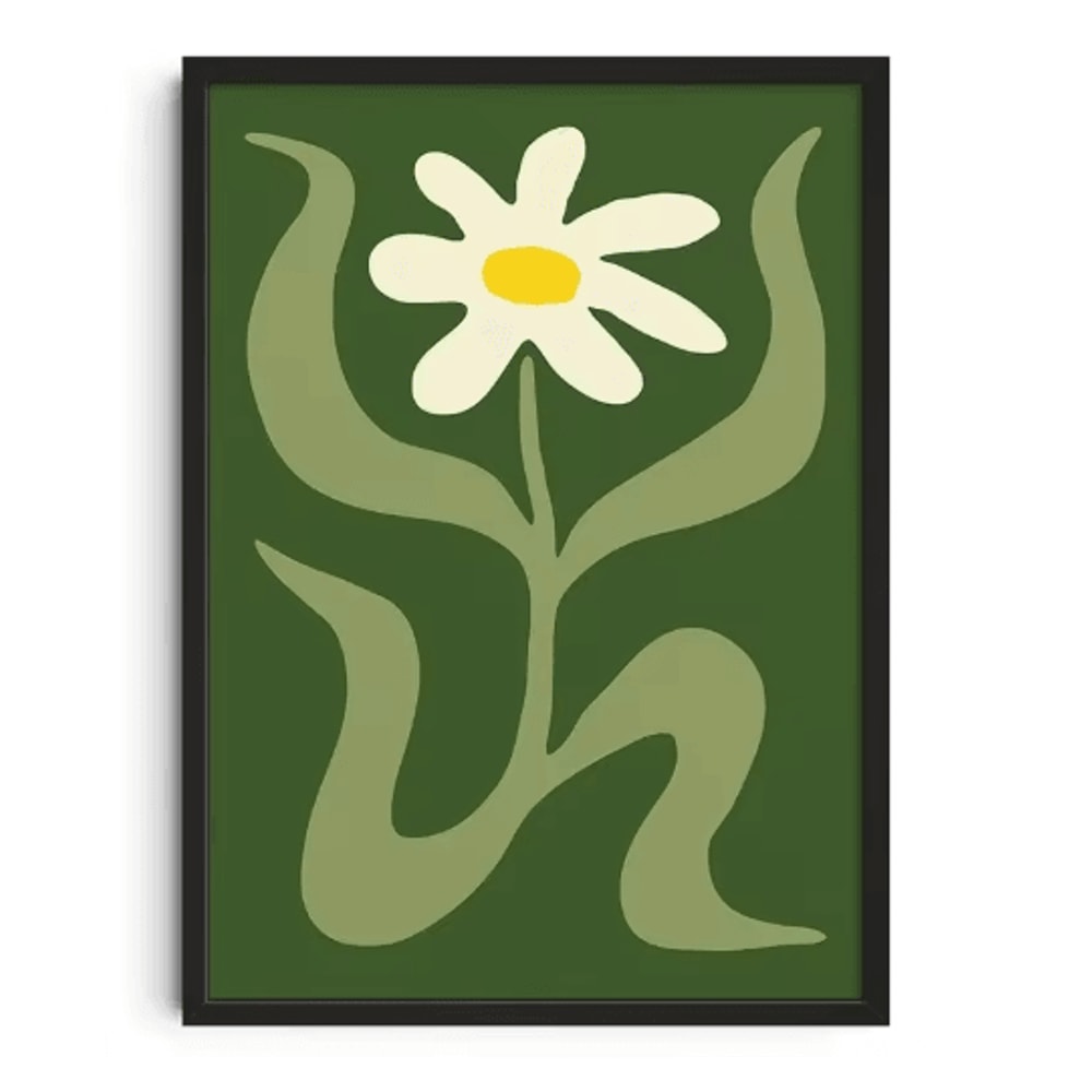 Retro Abstract Canvas Wall Art Nourishing Soul Modern Home Decor Print 25