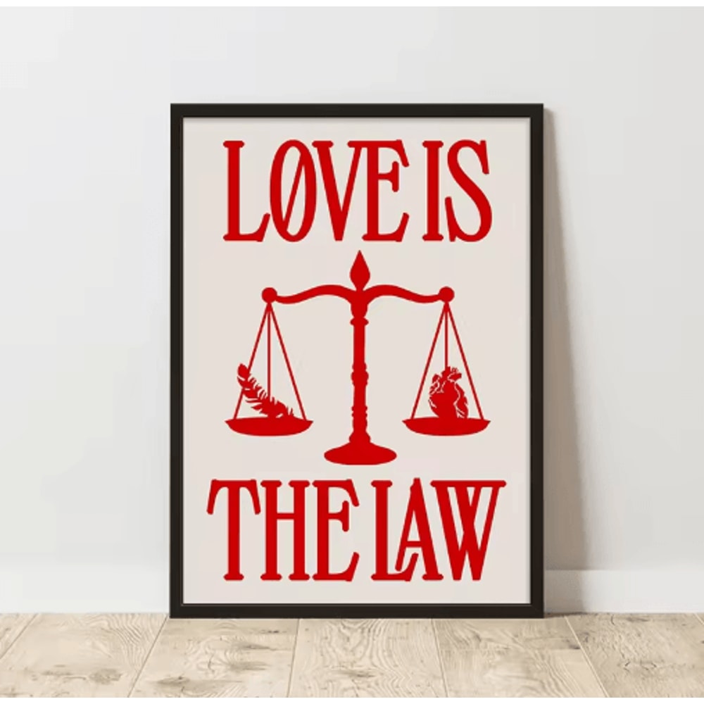 Retro Abstract Canvas Poster Frameless Modern Wall Art Decor Print 1