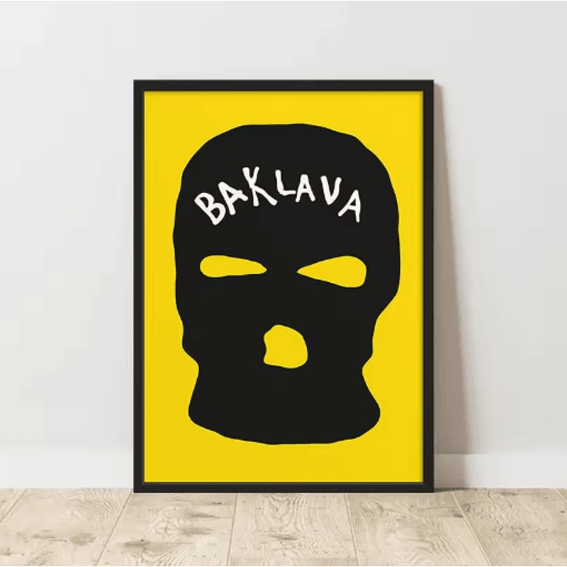 Retro Abstract Canvas Poster Frameless Modern Wall Art Decor Print 8