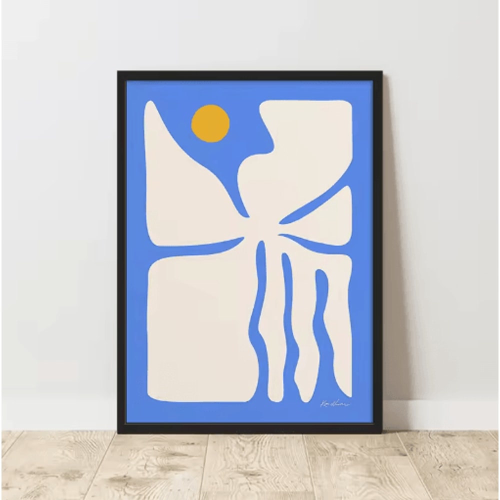 Retro Abstract Canvas Poster Frameless Modern Wall Art Decor Print 23