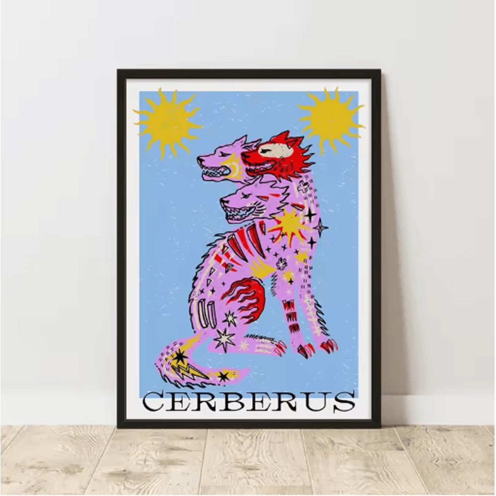 Retro Abstract Canvas Poster Frameless Modern Wall Art Decor Print 25