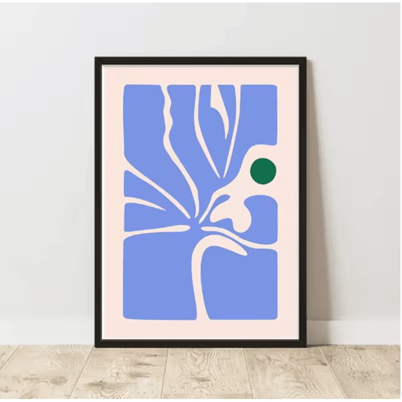 Retro Abstract Canvas Poster Frameless Modern Wall Art Decor Print 27