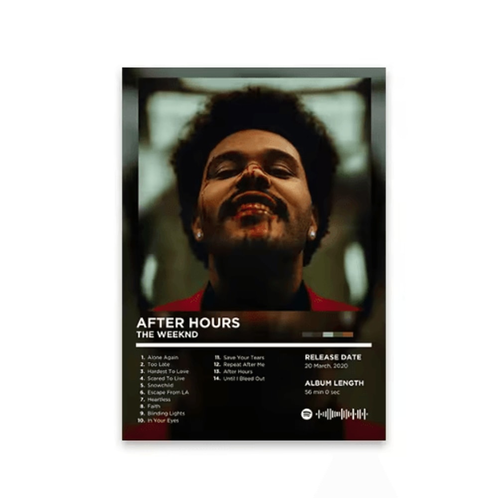 Retro Album Cover Canvas Poster Music Wall Art Decor For Home Gifts 5