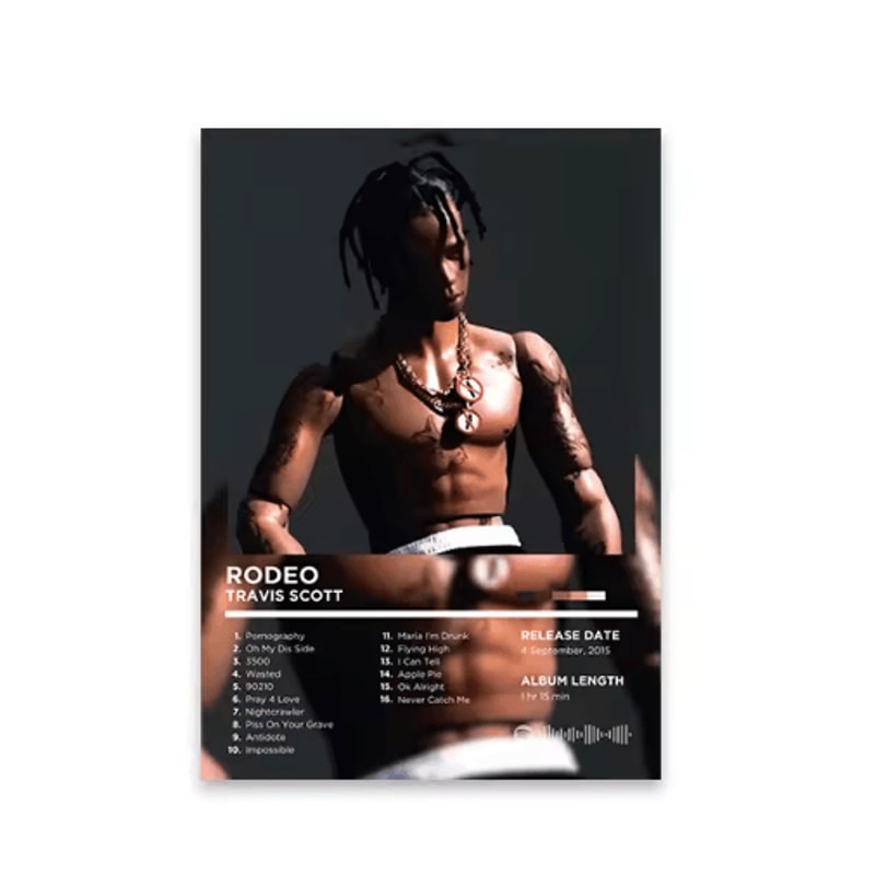 Retro Album Cover Canvas Poster Music Wall Art Decor For Home Gifts 13