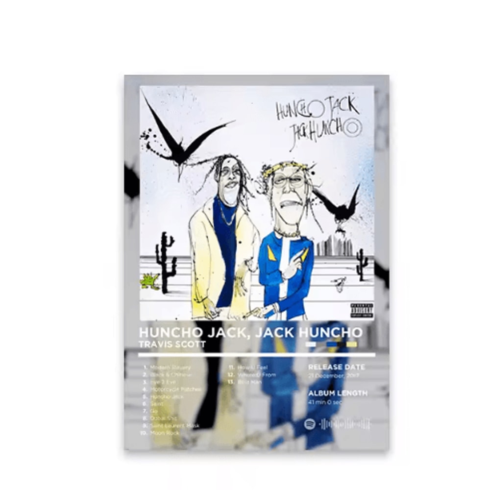 Retro Album Cover Canvas Poster Music Wall Art Decor For Home Gifts 14