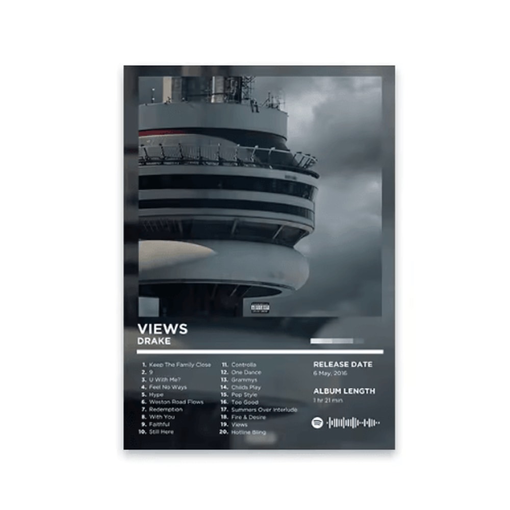 Retro Album Cover Canvas Poster Music Wall Art Decor For Home Gifts 22