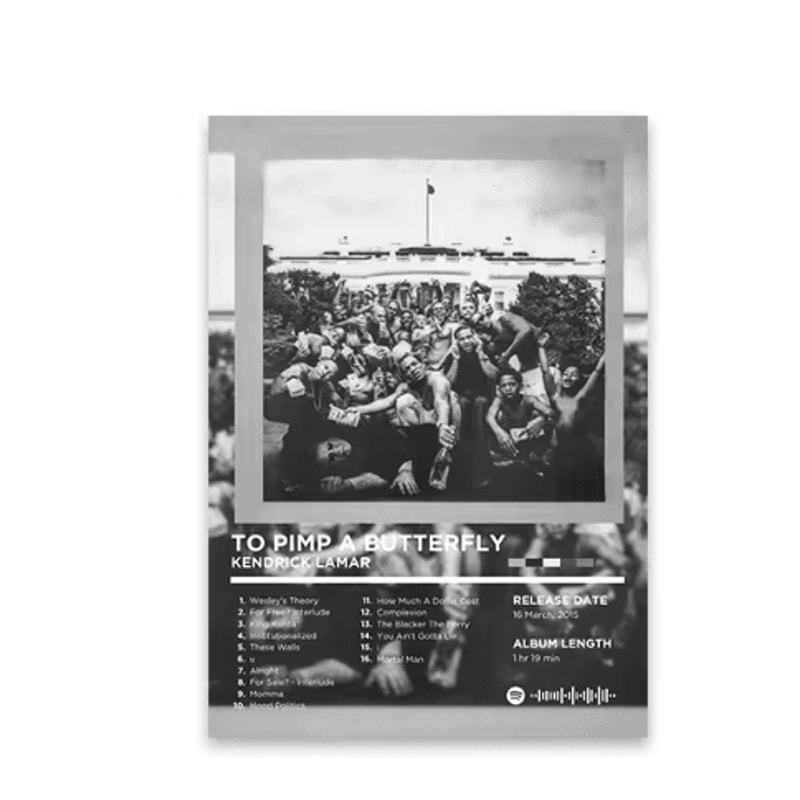 Retro Album Cover Canvas Poster Music Wall Art Decor For Home Gifts 25