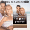 Custom Spotify Acrylic Plaque Lamp Personalized Romantic Music Gift For Couples 3