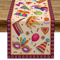 Purim Festive Table Runner Colorful Jewish Holiday Dining Decor 1