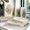 Islamic Luxury Decorative Book Storage Box Kaaba Inspired Coffee Table Decor 0