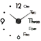 Modern 3D DIY Wall Clock Large Acrylic Mirror Decorative Quartz Clock 6
