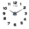 Modern 3D DIY Wall Clock Large Acrylic Mirror Decorative Quartz Clock 17
