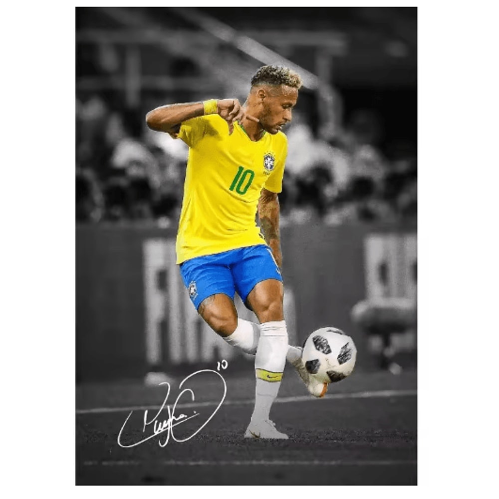 Modern Soccer Player Canvas Poster Football Wall Art Decor For Home 12