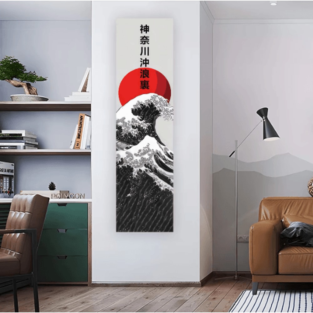 Great Wave Japanese Wave Tapestry Wall Hanging Decor 6